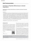 Research paper thumbnail of Correlates of Baclofen Effectiveness in Alcohol Dependence