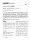 Research paper thumbnail of Linear viscoelastic behavior of bidisperse polystyrene blends: experiments and slip-link predictions