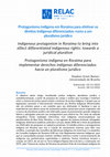 Research paper thumbnail of Baines Protagonimo Indigena em Roraima