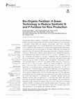 Research paper thumbnail of Bio-Organic Fertilizer: A Green Technology to Reduce Synthetic N and P Fertilizer for Rice Production