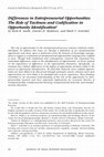 Research paper thumbnail of Journal of Small Business Management 2009 47(1), pp. 38–57 Differences in Entrepreneurial Opportunities: The Role of Tacitness and Codification in