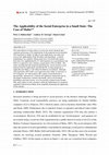 Research paper thumbnail of The Applicability of the Social Enterprise in a Small State: The Case of Malta**