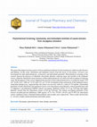 Research paper thumbnail of Phytochemical Screening, Cytotoxicity and Antioxidant Activities of Leaves Extracts from Eucalyptus citriodora