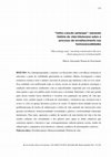 Research paper thumbnail of “Velha canção sertaneja”: narrando história de vida interiorana sobre o processo de envelhecimento nas homossexualidades