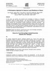 Research paper thumbnail of Düzce’de Yerel Dirençliliğin Geliştirilmesinde Katılımcı Bir Yaklaşım