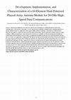 Research paper thumbnail of Development, implementation, and characterization of a standalone embedded viscosity measurement system based on the impedance spectroscopy of a vibrating wire sensor