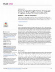 Research paper thumbnail of Social changes through the lens of language: A big data study of Chinese modal verbs