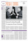 Research paper thumbnail of Federica Barboni, Poesia e critica (su N. Scaffai, "Poesia e critica nel Novecento. Da Montale a Rosselli"), in "Alias domenica", 7 aprile 2024; Pasquale Di Palmo, sull'edizione delle "Poesie" di Cesare Pavese, a cura di M. Villa e N. Scaffai