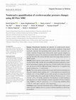 Research paper thumbnail of Noninvasive quantification of cerebrovascular pressure changes using 4D Flow MRI