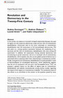 Research paper thumbnail of Revolution and democracy in the twenty first century // Cross-Cultural Research 2024