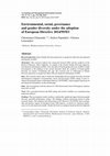 Research paper thumbnail of Environmental, social, governance and gender diversity under the adoption of European Directive 2014/95/EU