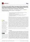 Research paper thumbnail of In Vitro, In Vivo and In Silico Assessment of the Antimicrobial and Immunomodulatory Effects of a Water Buffalo Cathelicidin (WBCATH) in Experimental Pulmonary Tuberculosis