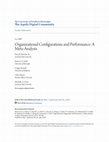 Research paper thumbnail of Organizational Configurations And Performance: A Meta-Analysis