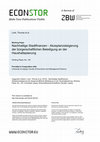 Research paper thumbnail of Nachhaltige Stadtfinanzen - Akzeptanzsteigerung der bürgerschaftlichen Beteiligung an der Haushaltsplanung