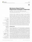 Research paper thumbnail of Mechanism-Based Cardiac Regeneration Strategies in Mammals