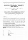 Research paper thumbnail of Experimental study of the wall surfaces 'roughness influence on the hydrodynamics' instabilities in a Couette-Taylor flow