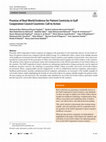 Research paper thumbnail of Promise of Real-World Evidence for Patient Centricity in Gulf Cooperation Council Countries: Call to Action