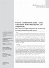 Research paper thumbnail of Visceral Leishmaniasis (Kala –Azar) Tedavisinde Neden Fluconazole Artı Allopurinol?