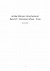 Research paper thumbnail of Antike Münzen: Griechenland, Band VII - Kleinasien, Mysia - Troas