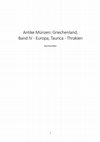 Research paper thumbnail of Antike Münzen: Griechenland, Band IV - Europa, Taurica - Thrakien