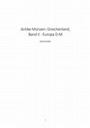 Research paper thumbnail of Antike Münzen: Griechenland, Band II - Europa, D-M