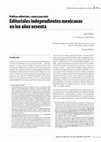 Research paper thumbnail of Políticas editoriales, canon y mercado: Editoriales independientes mexicanas en los años sesenta