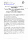 Research paper thumbnail of Bacterial biofilm production and water stress resistance by rhizobacteria associated to sugarcane (Saccharum officinarum) Linnaeus (POACEAE)