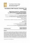 Research paper thumbnail of Post-dipping in Milk Production, Composition, and Quality