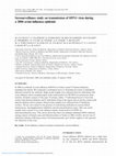 Research paper thumbnail of Serosurveillance study on transmission of H5N1 virus during a 2006 avian influenza epidemic