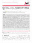 Research paper thumbnail of Retest and treat: a review of national HIV retesting guidelines to inform elimination of mother‐to‐child HIV transmission (EMTCT) efforts