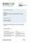 Research paper thumbnail of Do Firms Use the Trade Credit Channel to Manage Growth?