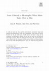 Research paper thumbnail of From Unheard to Meaningful: When Music Takes Over in Film