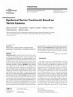 Research paper thumbnail of Epidermal Barrier Treatments Based on Vernix Caseosa