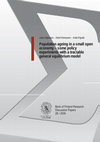 Research paper thumbnail of Population ageing in a small open economy : some policy experiments with a tractable general equilibrium model