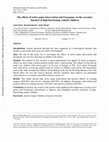 Research paper thumbnail of The effects of active game intervention and Exergames on the executive function of high-functioning Autistic children