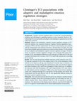 Research paper thumbnail of Cloninger’s TCI associations with adaptive and maladaptive emotion regulation strategies