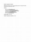 Research paper thumbnail of s response to reviews Title : Biopsychological traits of Sasang typology based on Sasang Personality Questionnaire and Body Mass Index