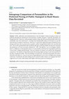 Research paper thumbnail of Intergroup Comparison of Personalities in the Preferred Pricing of Public Transport in Rush Hours: Data Revisited