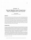 Research paper thumbnail of Social Media and Creativity