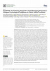 Research paper thumbnail of Text4PTSI: A Promising Supportive Text Messaging Program to Mitigate Psychological Symptoms in Public Safety Personnel