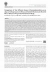 Research paper thumbnail of Comparison of Two Different Doses of Dexmedetomidine as an adjuvant to Bupivacaine in Ultrasound Guided Infraclavicular Brachial Plexus Block: A Prospective Randomized Study