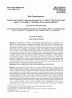 Research paper thumbnail of Dis/Continuities: Natural and Artistic Landscape/Seascape in T. S. Eliot's "The Waste Land" and S.T. Coleridge's "The Rime of the Ancient Mariner" LES DIS/CONTINUITÉS: LE PAYSAGE/PAYSAGE MARIN NATUREL ET ARTISTIQUE DANS "LA TERRE VAINE" DE T.S. ELIOT ET "LA RIME DU VIEUX MARIN" DE S.T. COLERIDGE