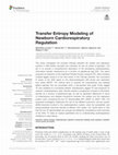 Research paper thumbnail of Transfer Entropy Modeling of Newborn Cardiorespiratory Regulation