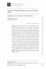 Research paper thumbnail of [MAKALE/ARTICLE] Yanyalı Esad Efendi’nin Fizika Tercümesine Dair Bazı Notlar (Some Remarks on Asʿad al-Yānyawī’s Translation of Physics)