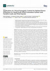 Research paper thumbnail of Application of a Novel Synergetic Control for Optimal Power Extraction of a Small-Scale Wind Generation System with Variable Loads and Wind Speeds