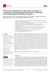 Research paper thumbnail of The Secreted Metabolome of Hela Cells under Effect of Crotamine, a Cell-Penetrating Peptide from a Rattlesnake Using NMR-Based Metabolomics Analyses