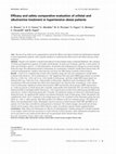 Research paper thumbnail of Efficacy and safety comparative evaluation of orlistat and sibutramine treatment in hypertensive obese patients