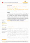 Research paper thumbnail of An Analysis of Quality Control on Defective Products at PT. Signore