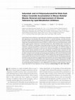 Research paper thumbnail of Saturated- and n-6 Polyunsaturated-Fat Diets Each Induce Ceramide Accumulation in Mouse Skeletal Muscle: Reversal and Improvement of Glucose Tolerance by Lipid Metabolism Inhibitors