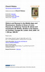 Research paper thumbnail of Reform and Renewal in the Middle Ages and the Renaissance